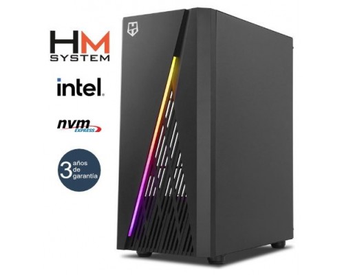 HM System Intel Frost C1 Gaming - Torre RGB - Intel